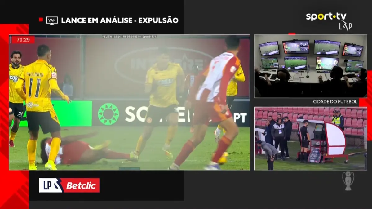 Imagem de contexto do artigo Rúben Semedo expulso após esta entrada e falha reencontro com FC Porto