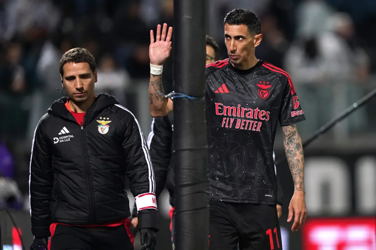 Di María saiu com queixas (créditos: LUSA)