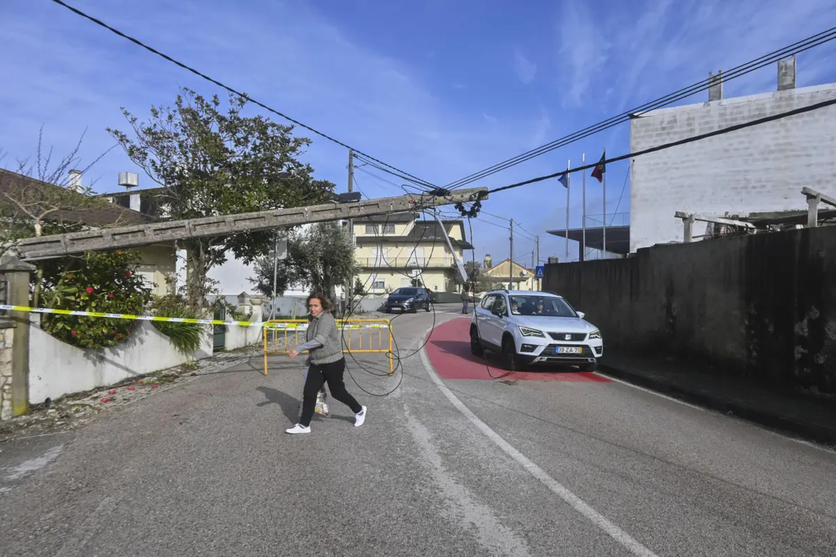 Mau tempo em Portugal continental