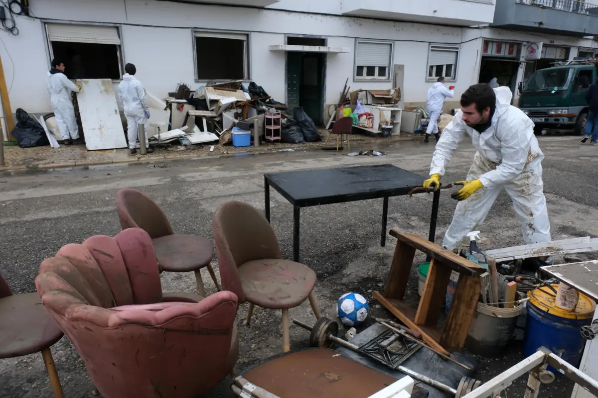 Contabilizam-se os estragos causados pelo mau tempo