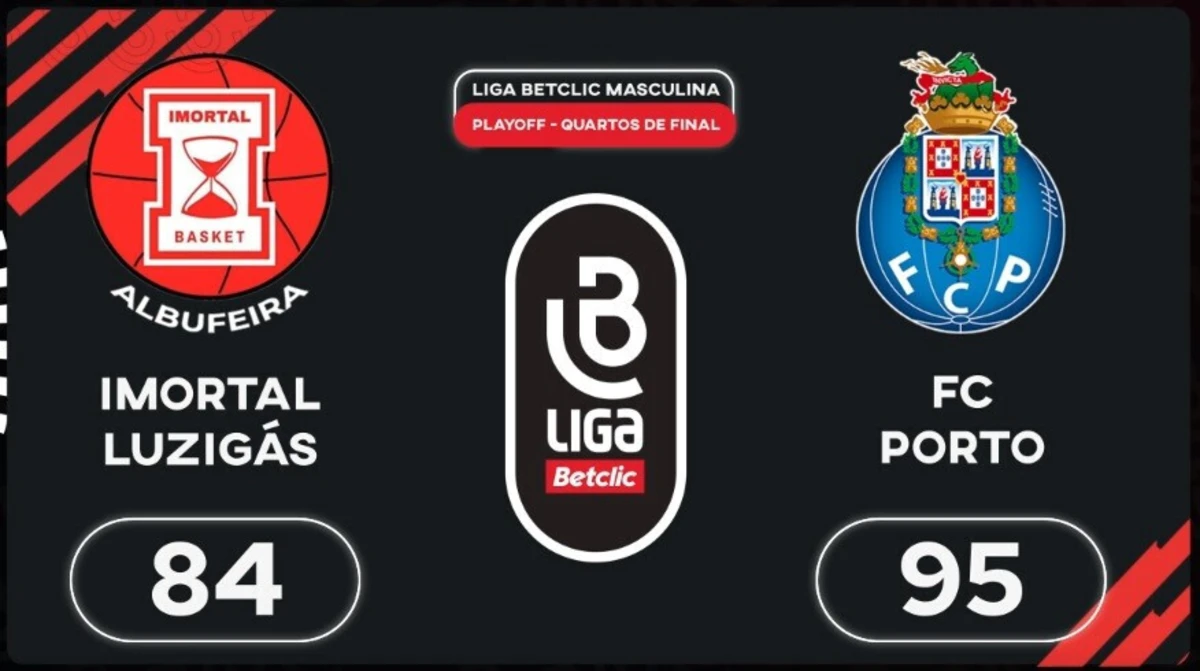 Imagem de contexto do artigo Liga Betclic Masculina: não perca o resumo do Imortal-FC Porto
