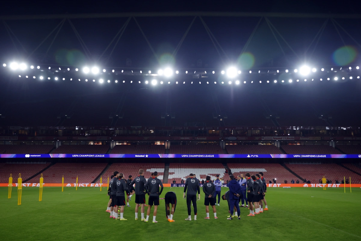Atlético de Madrid no Emirates