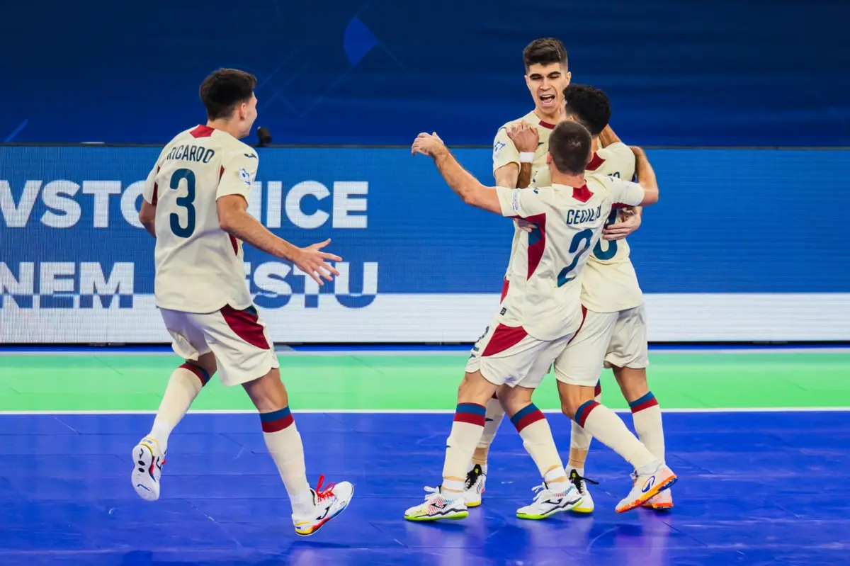 Imagem de contexto do artigo Espanha também apurada para as meias-finais do Europeu de futsal