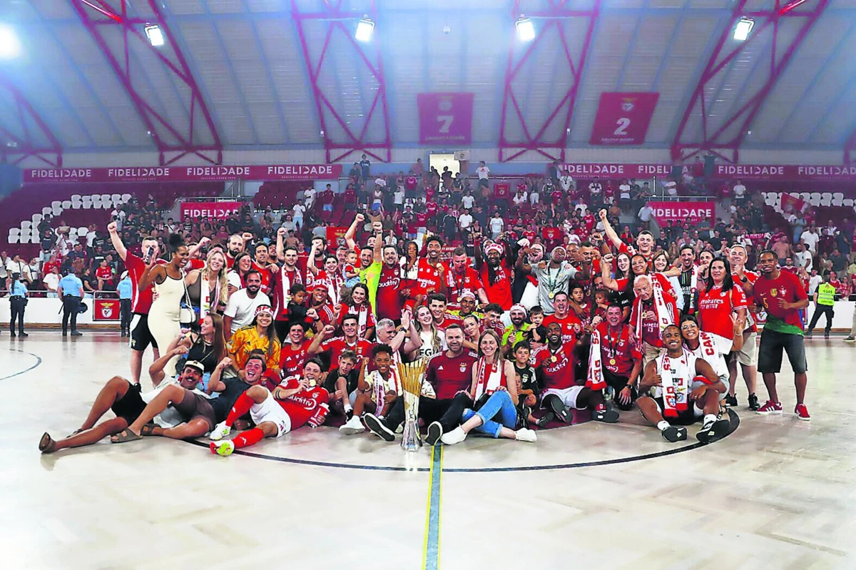 Benfica é o detentor do título de campeão nacional de fusal