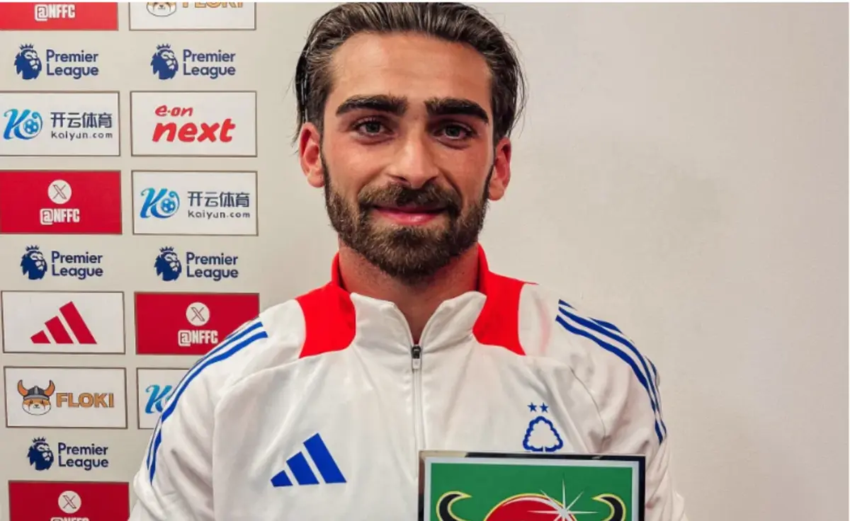 Jota Silva (Créditos: Nottingham Forest)