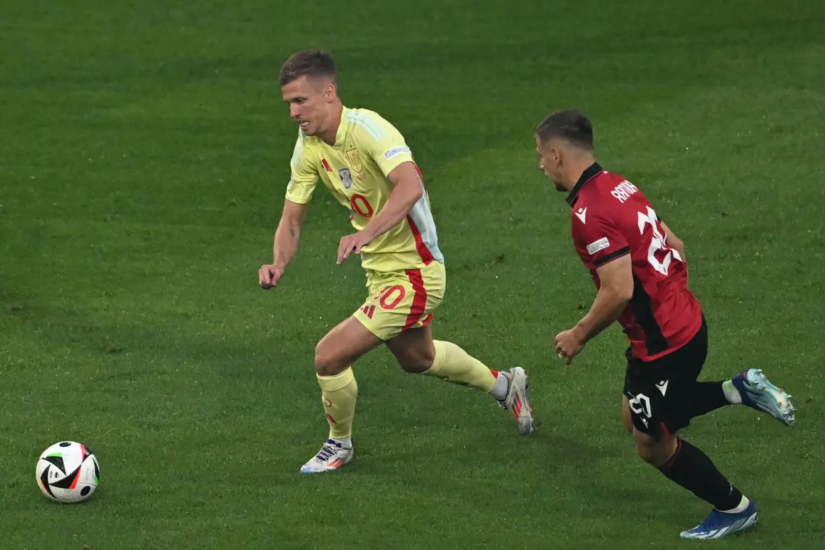 Imagem de contexto do artigo Euro'2024: Espanha faz o pleno, Albânia fica em último no Grupo B e é eliminada