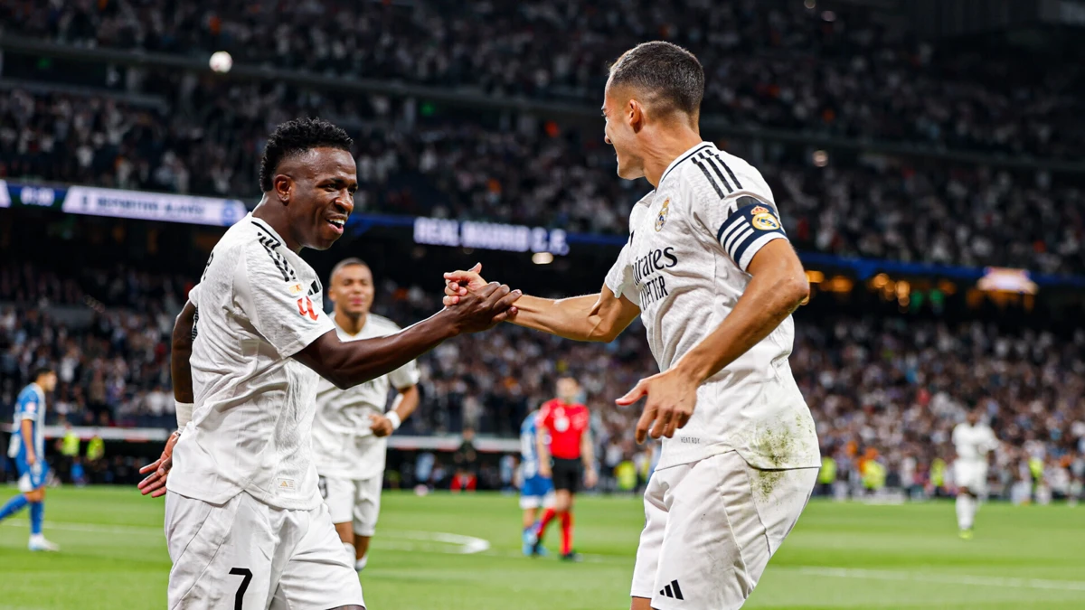 Lucas Vázquez e Vinícius Júnior