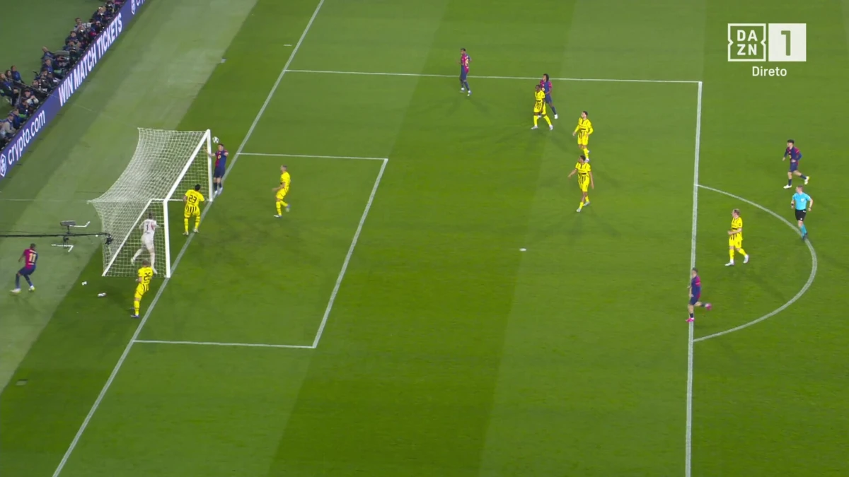 Imagem de contexto do artigo Barcelona-Dortmund: Lewandowski marca à sua antiga equipa