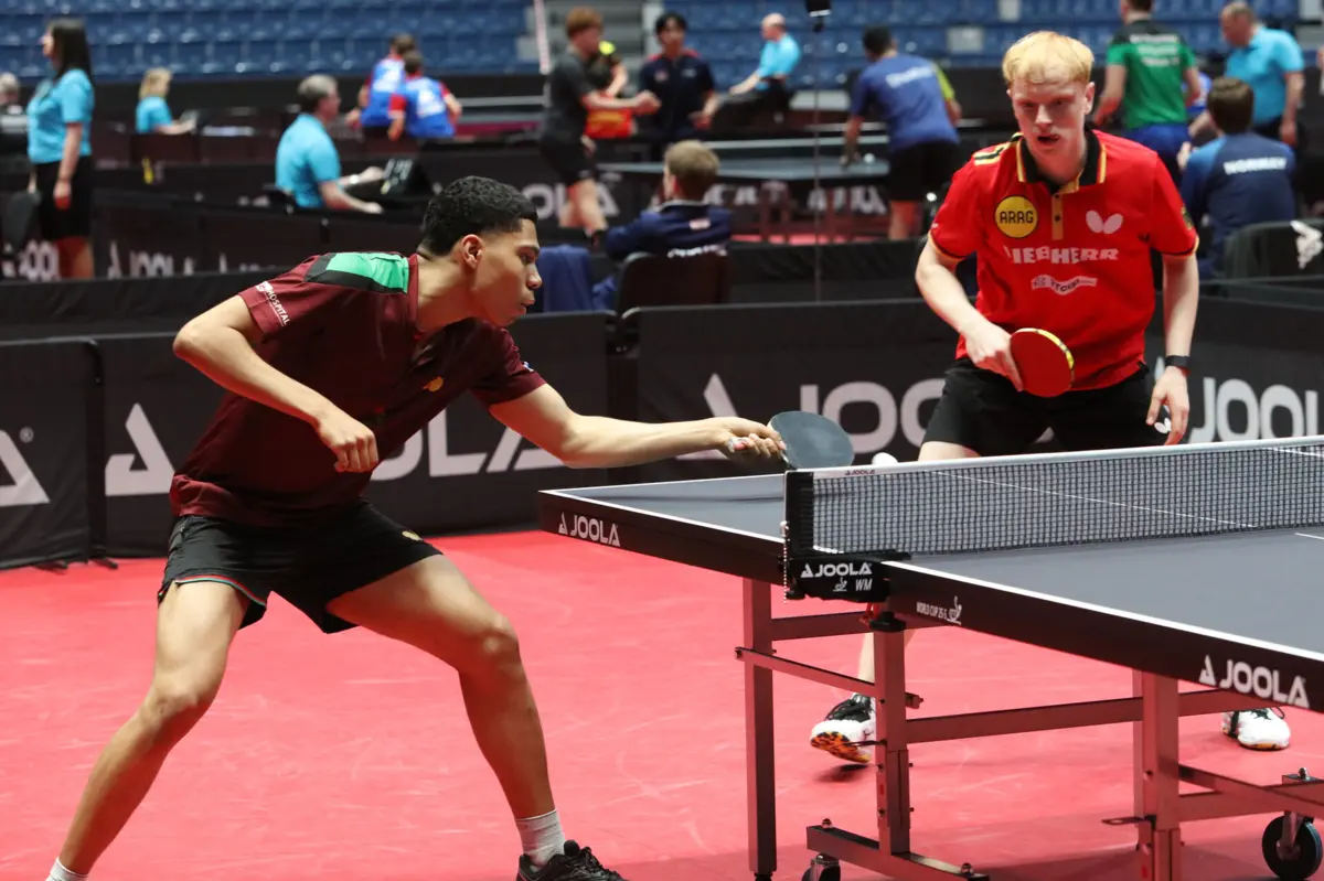 Imagem de contexto do artigo Tiano Abiodun garante duas medalhas no Europeu sub-21 de ténis de mesa