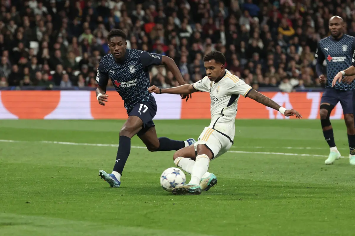 Joe Mendes defrontou o Real Madrid na Champions (Créditos: AFP)