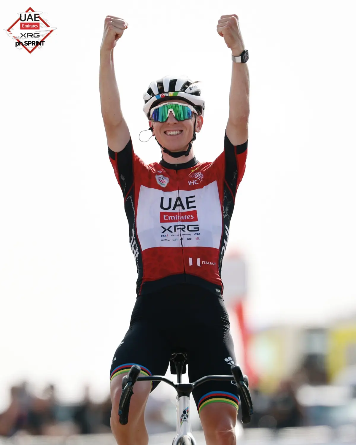 Tadej Pogacar (créditos: UAE Team Emirates /X)