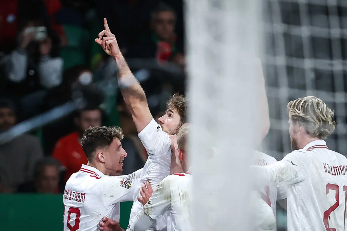 Imagem de contexto do artigo Rasmus Kristensen empata o Portugal-Dinamarca: veja o golo