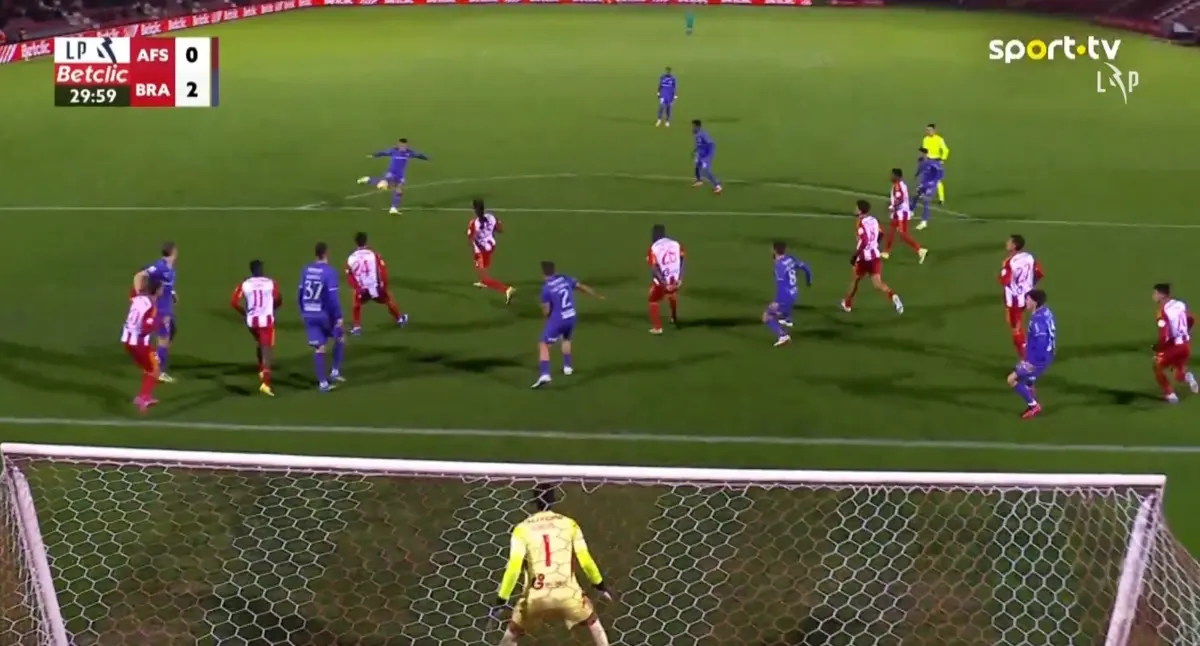 Imagem de contexto do artigo Aves SAD-Braga: Ricardo Horta atinge 150 golos e golaço de Zalazar. Veja