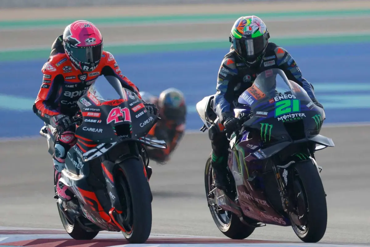 Imagem de contexto do artigo Espargaró responde a Morbidelli: "Meteu a minha família pelo meio..."