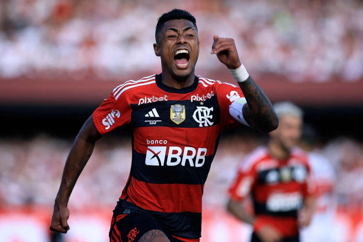 Bruno Henrique, joagdor do Flamengo