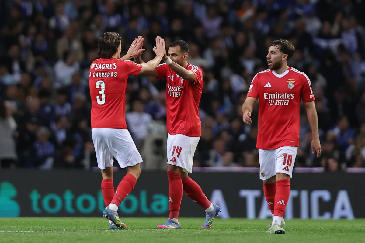 Benfica ainda sonha com o título de campeão (Créditos: Miguel Pereira)