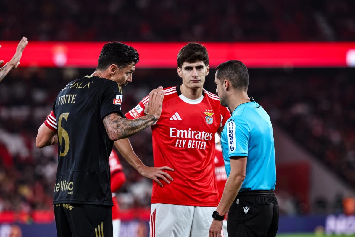 António Silva com José Fonte e Gustavo Correia