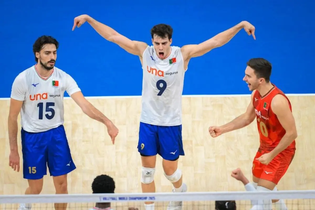 Seleção de Portugal (créditos: FPV)