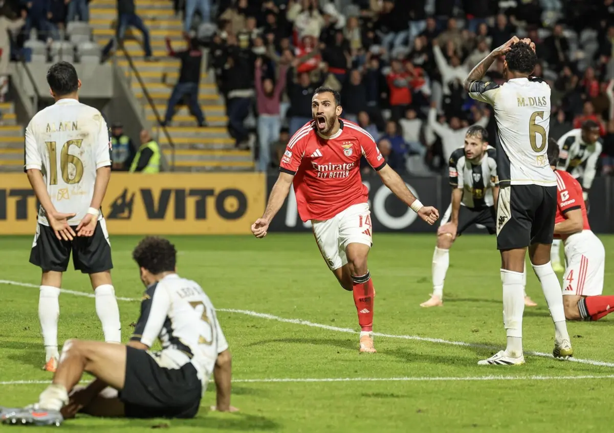 Pavlidis marcou o golo da vitória do Benfica frente ao Nacional