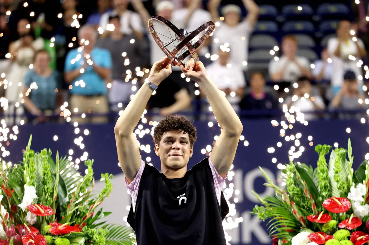 Ben Shelton (créditos: Getty Images via AFP)