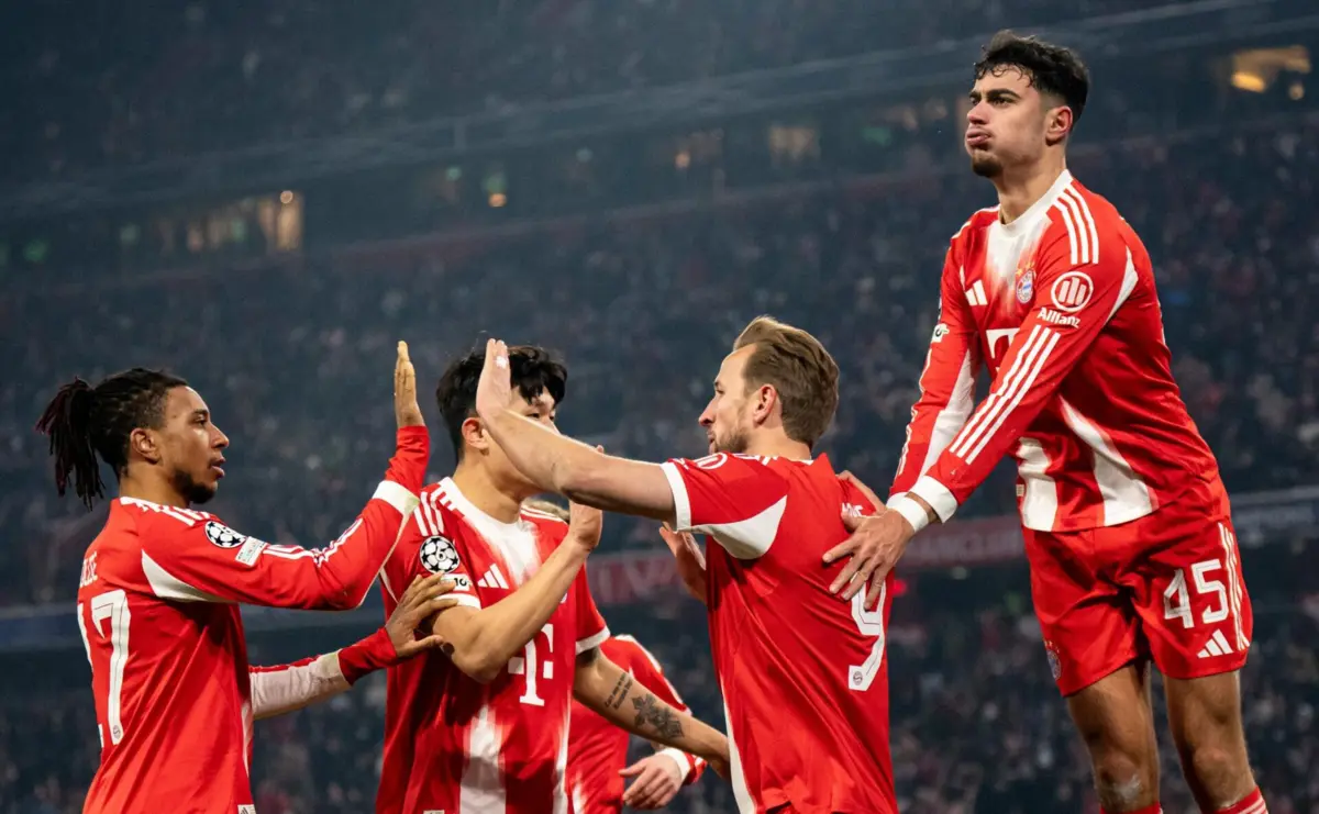 Imagem de contexto do artigo Bayern junta-se ao Arsenal nos "oitavos" da Liga dos Campeões