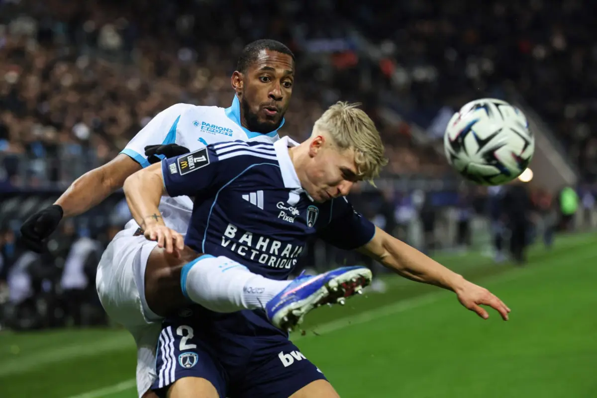 Paris FC e Marselha empataram a dois golos