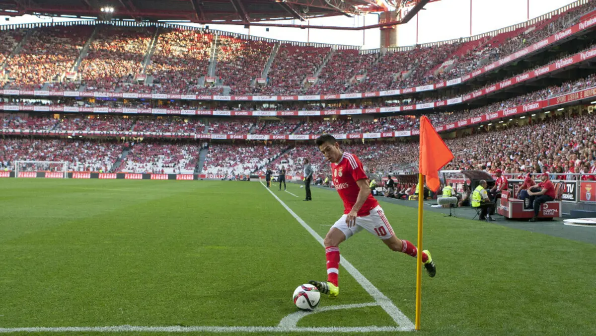 Gaitán (Créditos: Benfica)