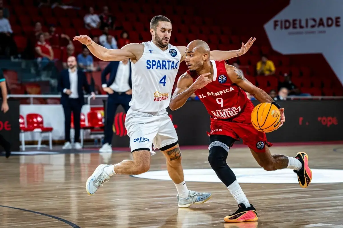 Imagem de contexto do artigo Liga dos Campeões da FIBA: Benfica perde com Spartak Subotica