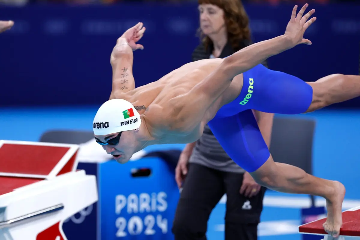 Diogo Ribeiro (Reprodução: Federação Portuguesa de Natação)
