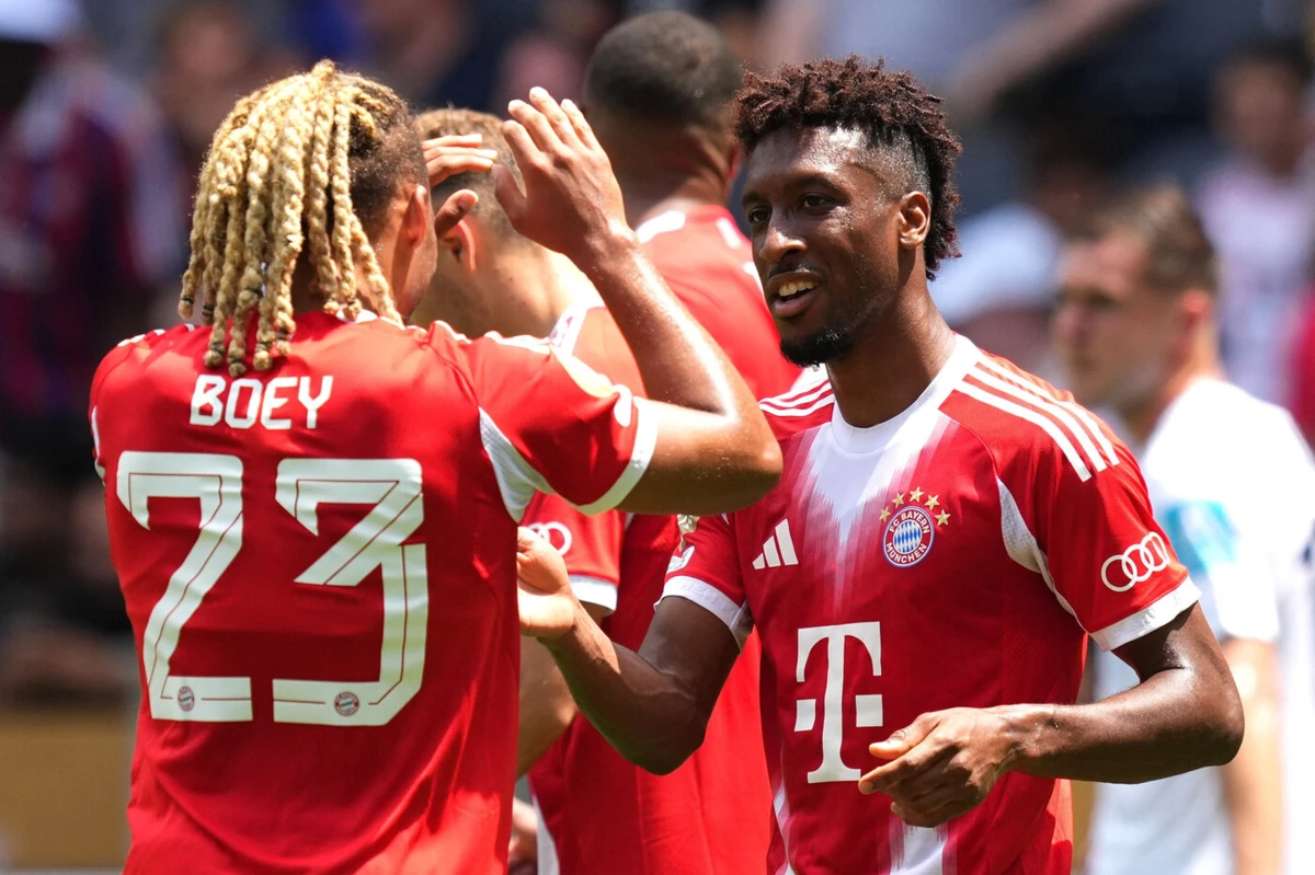 Coman com a camisola do Bayern (Créditos: AFP)