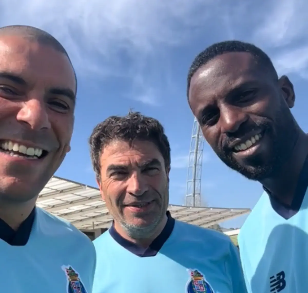 Maxi Pereira, João Pinto e Silvestre Varela