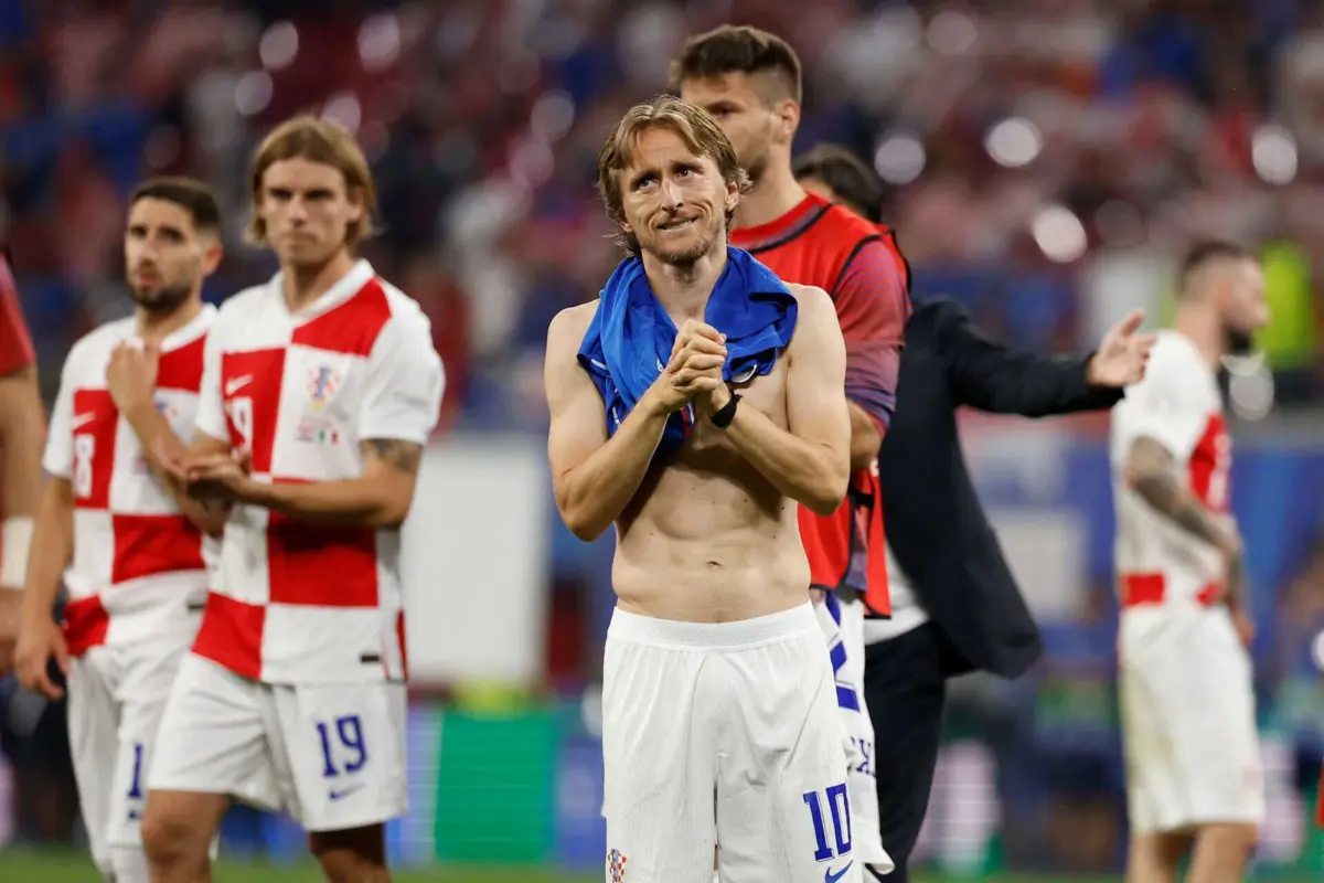 Modric, capitão da Croácia (créditos: AFP)