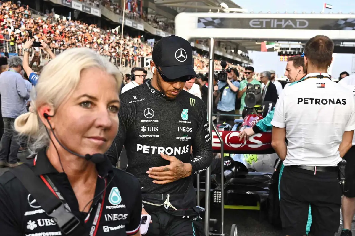 Lewis Hamilton e Angela Cullen