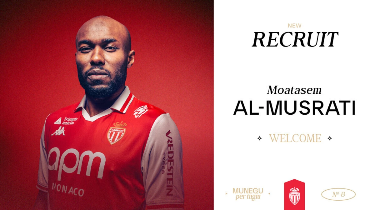 Imagem de contexto do artigo Adversário do Benfica: Mónaco anuncia Al Musrati por empréstimo do Besiktas