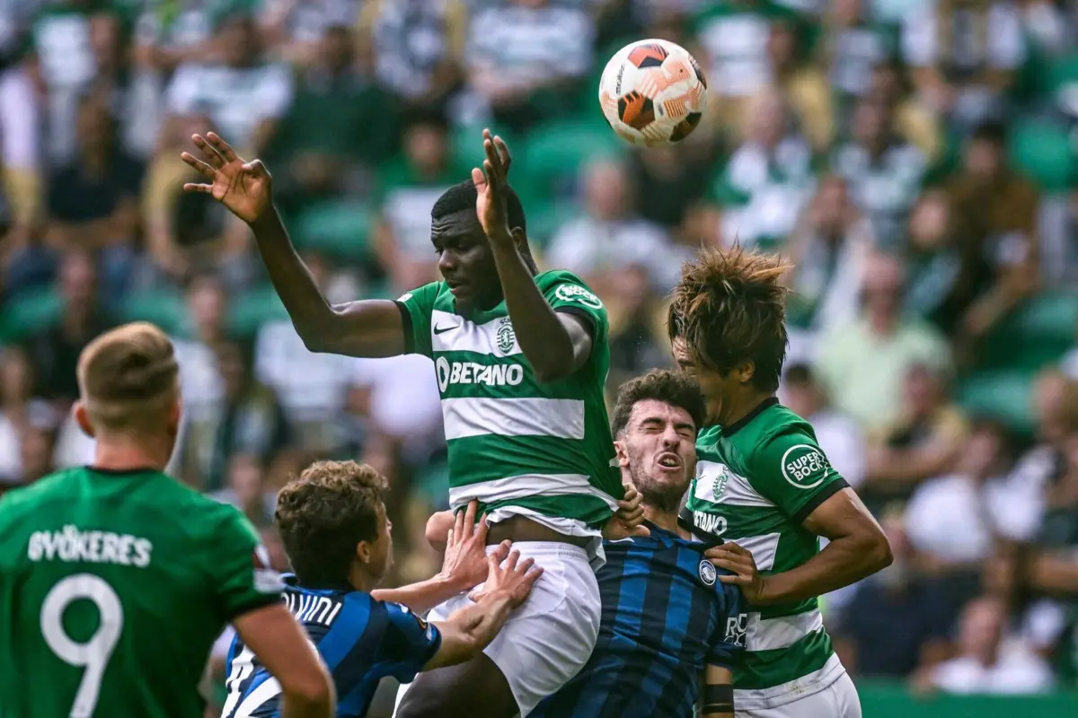 Imagem de contexto do artigo Atalanta-Sporting: os onzes iniciais com várias surpresas nos leões