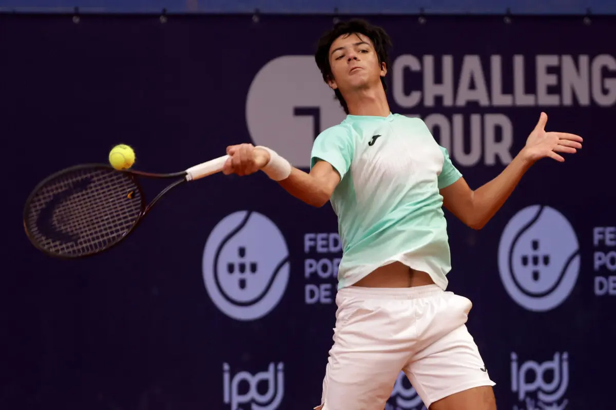 Tiago Pereira eliminado no qualifying do Maia Open (créditos: Eduardo Oliveira/FPT=