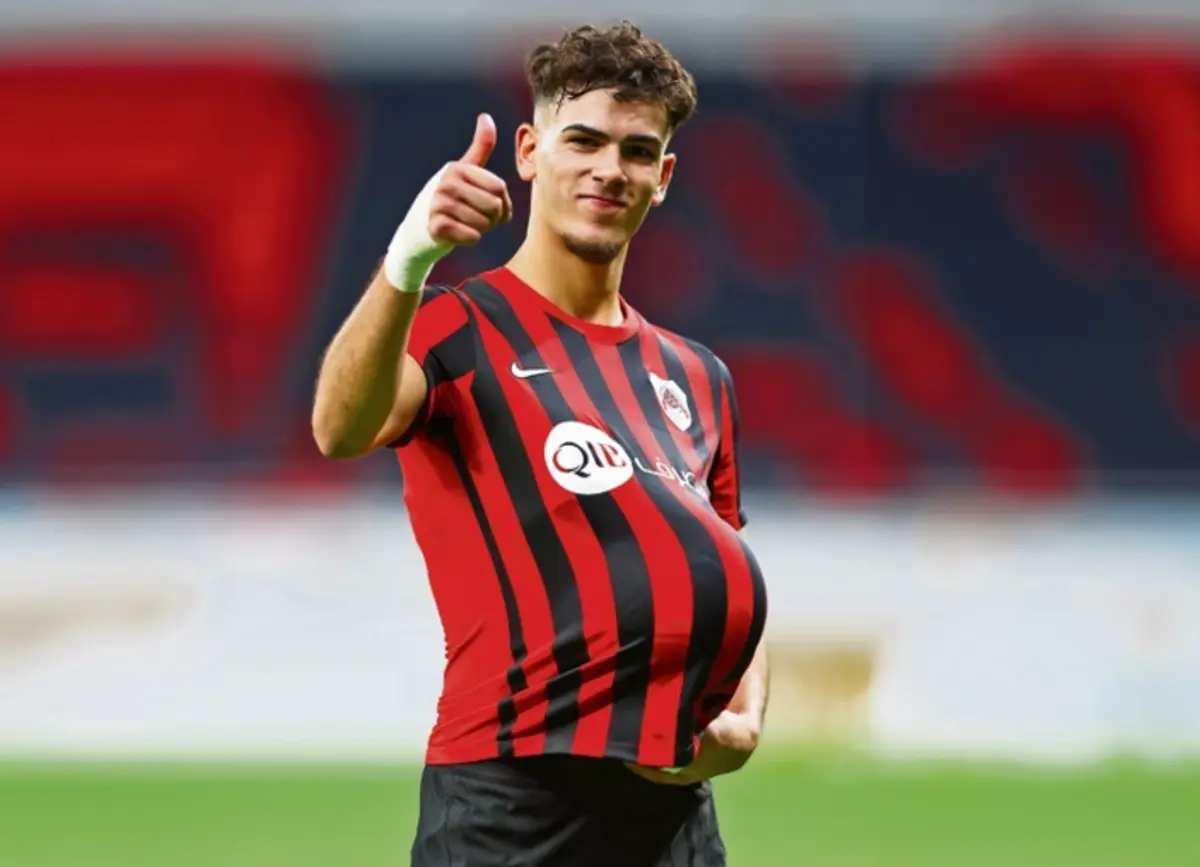 André Amaro mostra-se felix no Catar