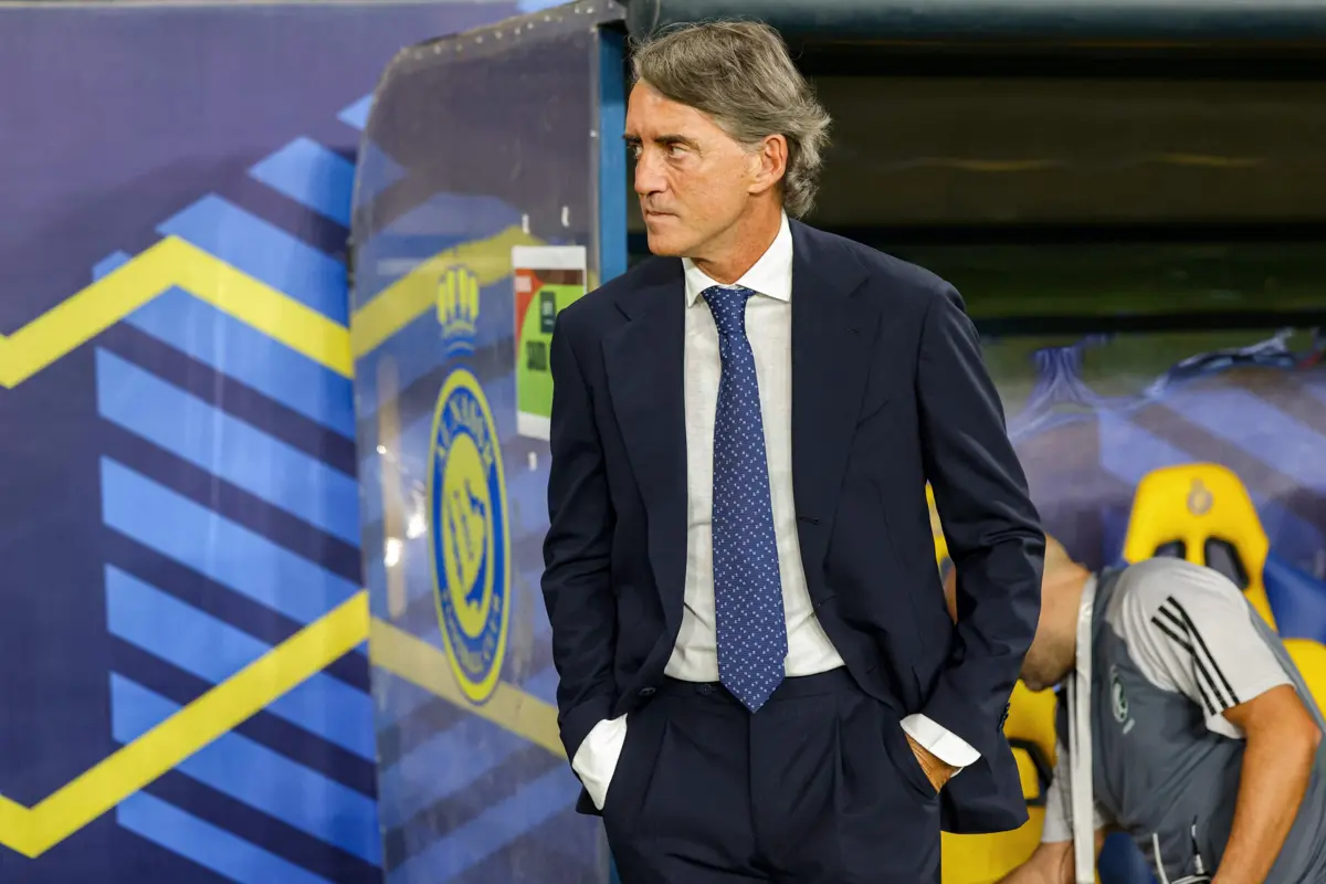 Roberto Mancini (Fayez NURELDINE AFP)