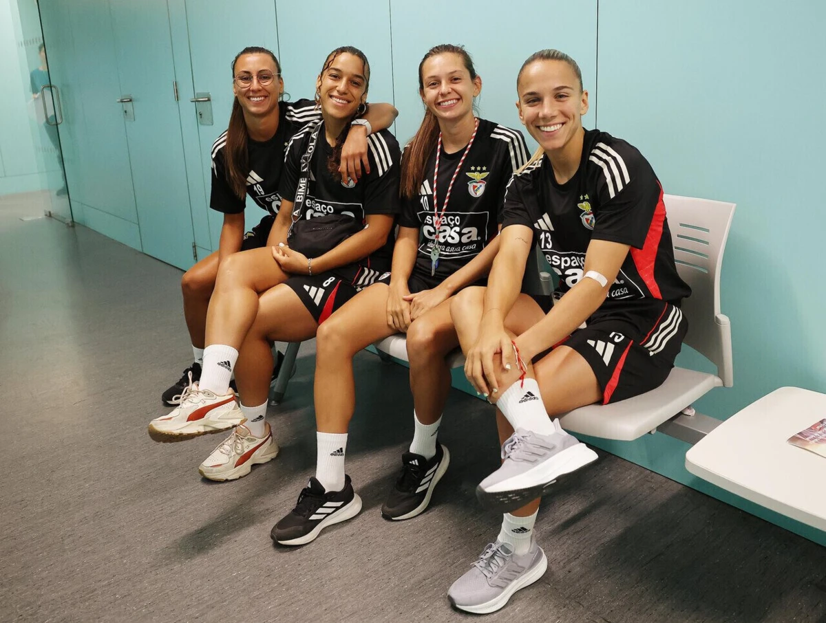Imagem de contexto do artigo Jogadoras do Benfica que foram ao Europeu já iniciaram a pré-época