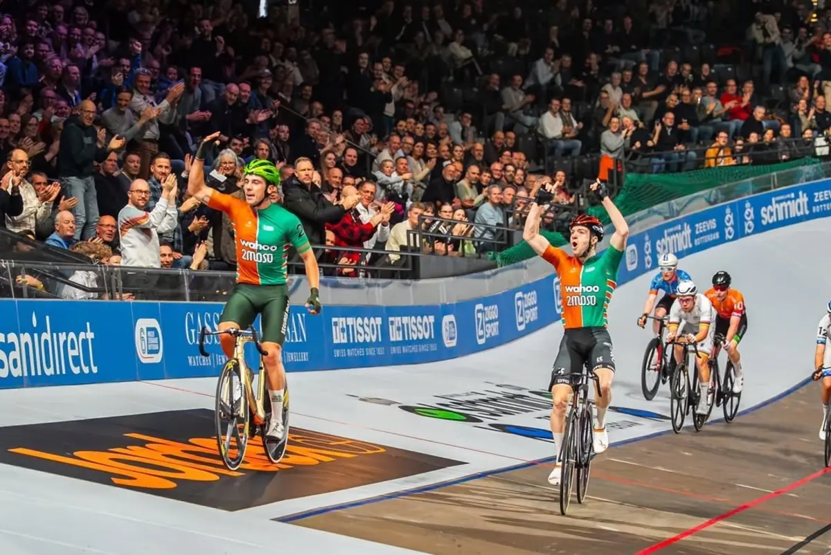 Imagem de contexto do artigo Iúri Leitão está a fazer a estreia nas provas de Seis Dias e já lidera