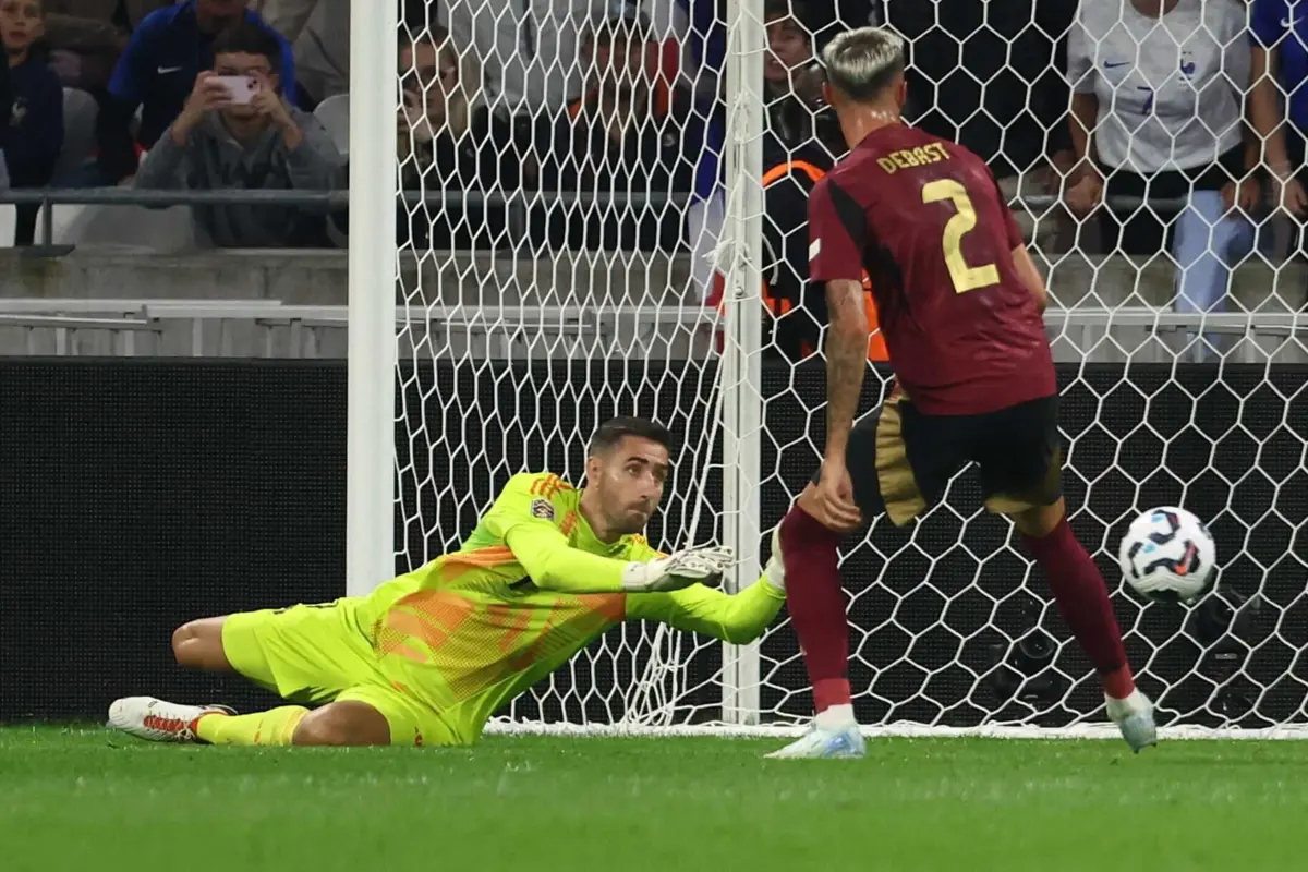 Koen Casteels (créditos: AFP)