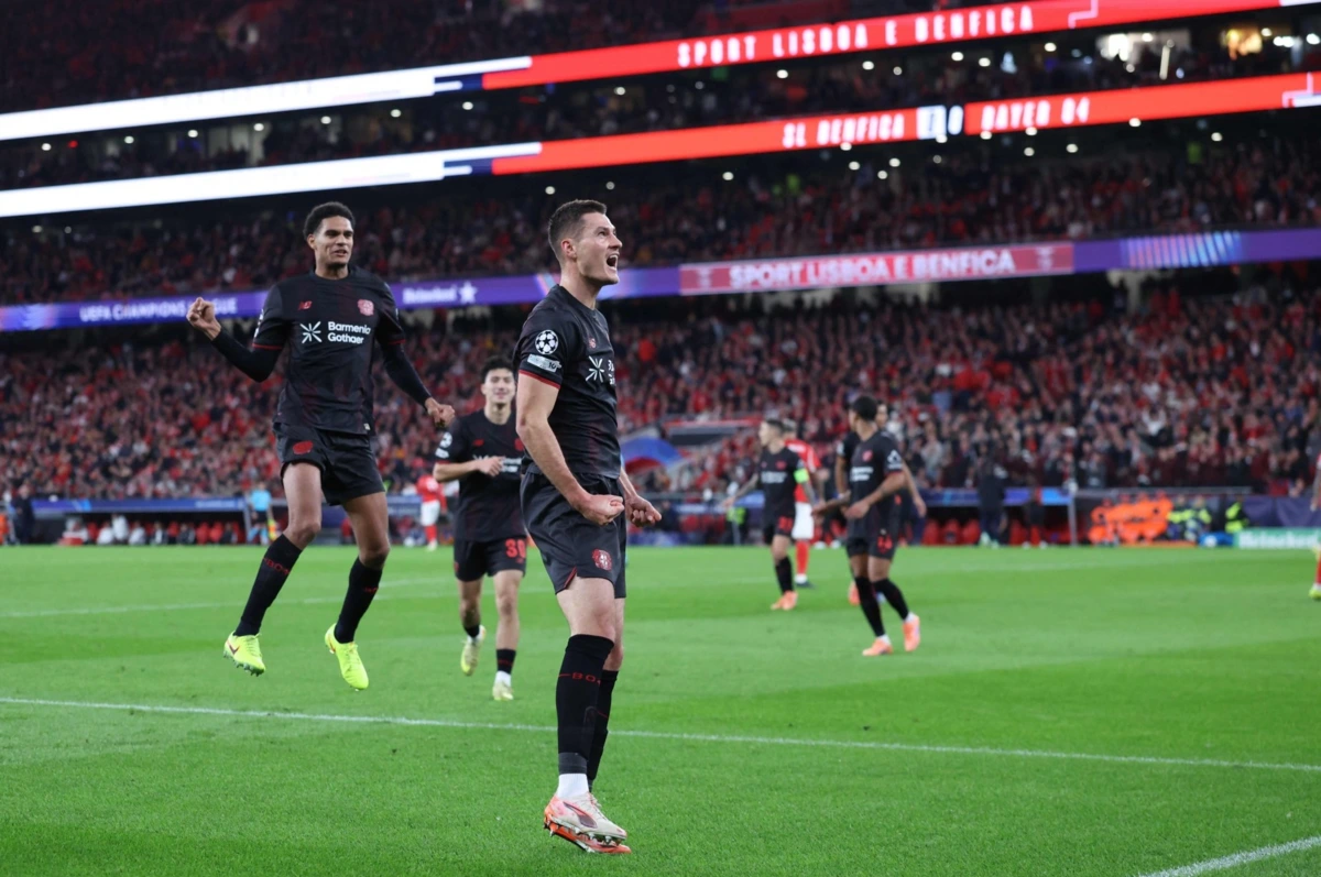 Patrik Schick marcou na Luz