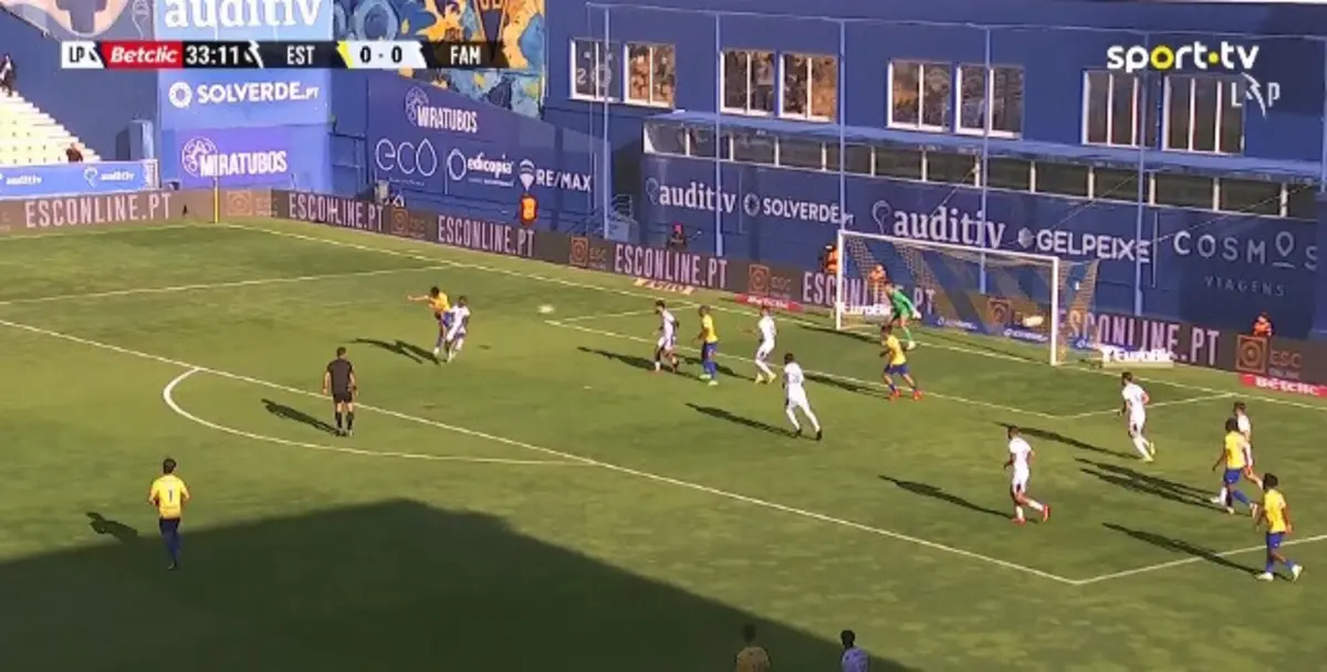 Golo de Rodrigo Gomes (créditos: Vsports)