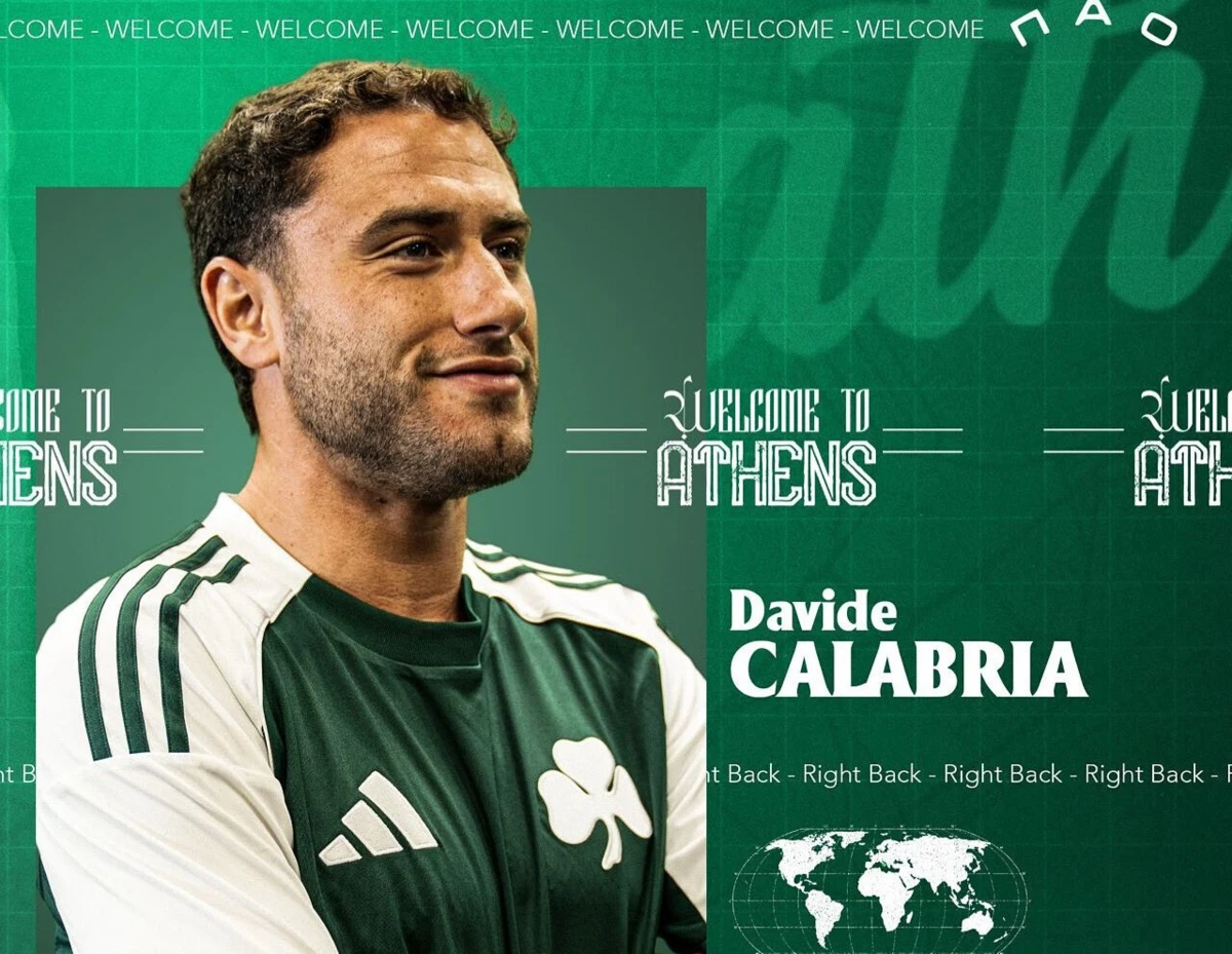 Davide Calabria (créditos: Panathinaikos)