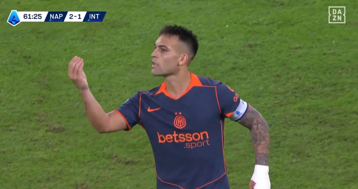 Imagem de contexto do artigo Reencontro azedo entre Conte e Lautaro: "Estás borrado de medo"