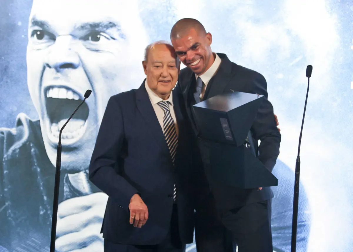 Pepe com Pinto da Costa