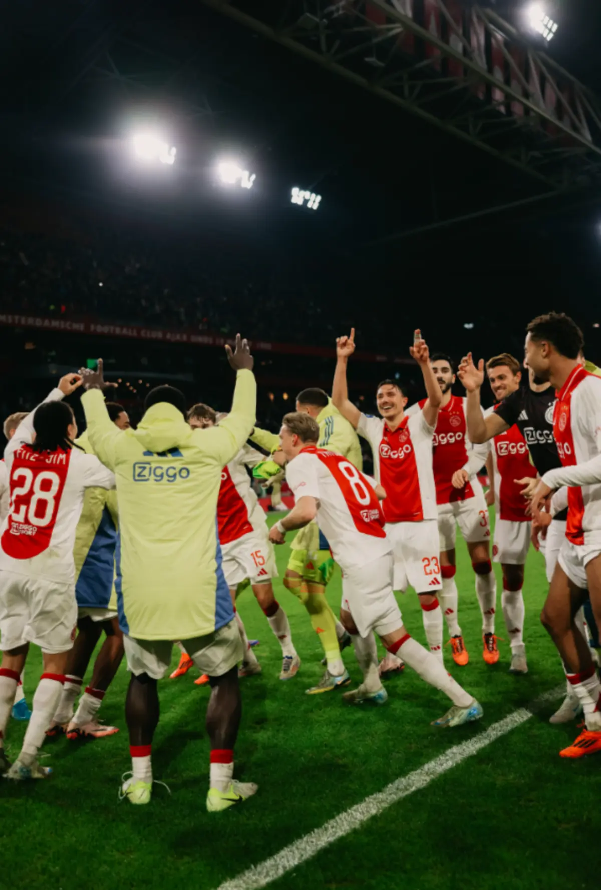 O Ajax venceu este sábado (créditos: X)