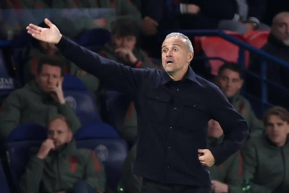 Luis Enrique, treinador do PSG