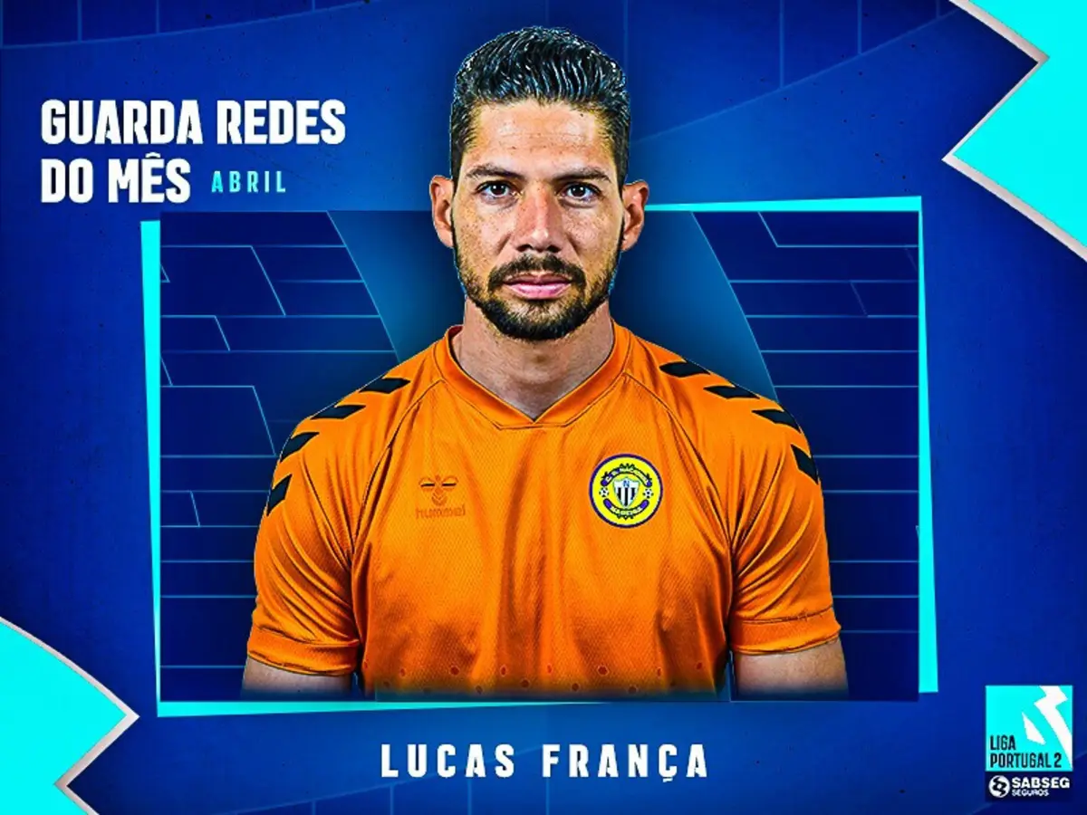 Imagem de contexto do artigo Lucas França volta a vencer prémio de melhor guarda-redes do mês