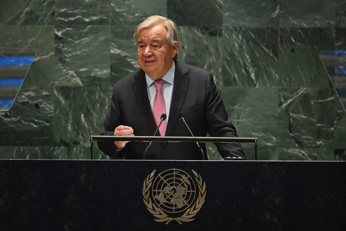 António Guterres (Créditos: AFP)